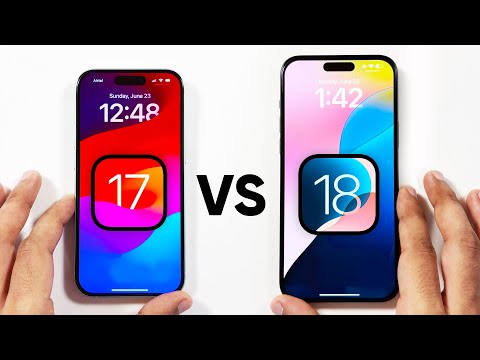 iOS 17 vs 18: Should you update to iOS 18?