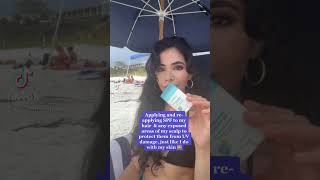 Avoiding Hair UV Damage #shorts