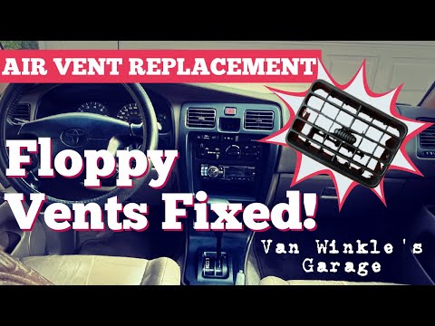 Air Vent Replacement - 3rd Gen 4Runner 96-02 Toyota