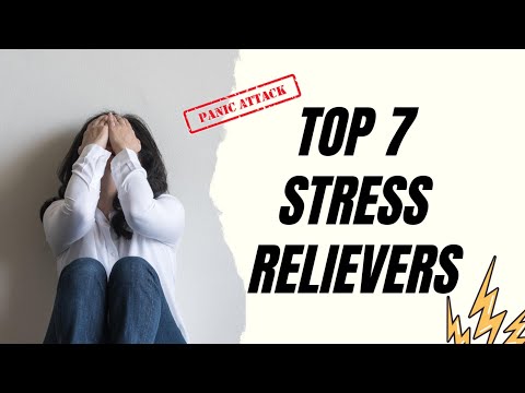 Your Top 7 Stress Relievers 😌 #Wellness #HealthTips #Mindfulness #selfcare