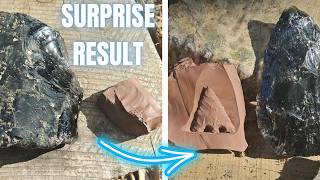 Testing Two Stones I've Never Knapped Before | African Obsidian and Jasper