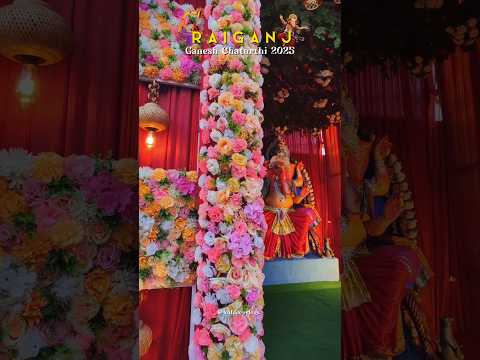 Raiganj Ganesh Chaturthi 2025 #reels #ytreels #ytshorts #ganesh #ganeshchaturthi #ganpatibappamorya