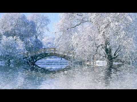 1 Hour Relaxing with Beautiful Meditation Ambiance and Snowing