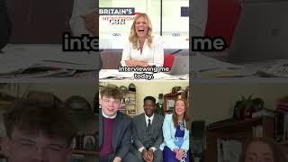 Miriam Cates interviews HER OWN SON after he wins School Debate Championship