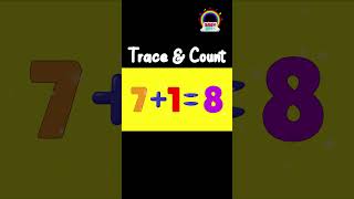 🔢 Learn & Trace Number 8 | Fun Counting for Kids | BabyApps