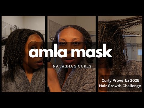Amla Hair Mask - Curly Proverbz 2025 Hair Challenge