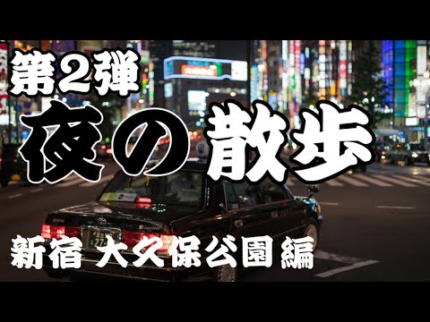 第２弾続編【夜の新宿・大久保公園を歩く｜ネオン街の裏通り散歩】