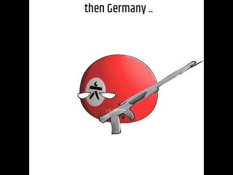 Germany now and Germany then 💀#countryballs #edit #memes #animation