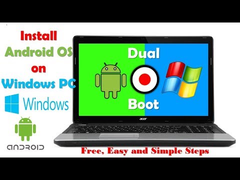 How to install android on PC/ Laptop ( Windows 7,8,10)  without Bluestacks/ youwave/ any Emulator