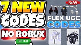 *NO ROBUX* ALL WORKING CODES FOR FLEX UGC CODES ROBLOX JULY 2026 | FLEX UGC CODES CODES ROBLOX