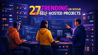 27 Trending Self-Hosted Projects on GitHub You NEED to Try