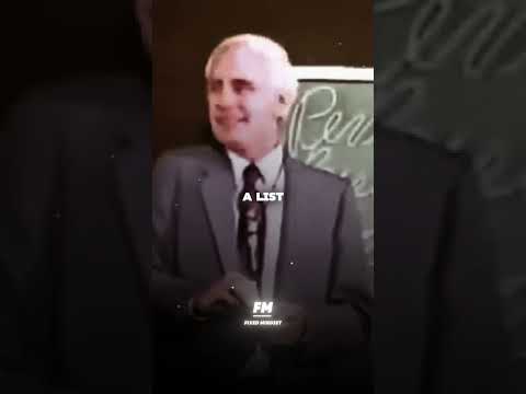 goals setting changed his life