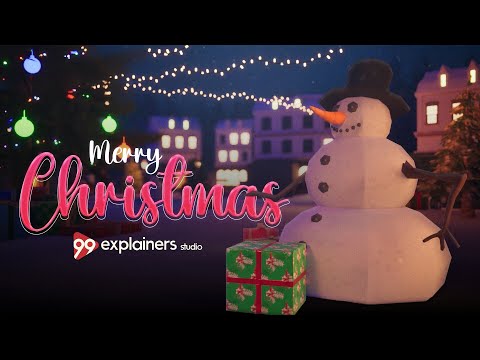 Wishing you a Merry Christmas 3D Animation |  Merry Christmas | Jingle bells Christmas status |