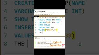 Insert Data in SQL in 30 Seconds 🚀 | #shorts #ytshorts #youtubeshorts