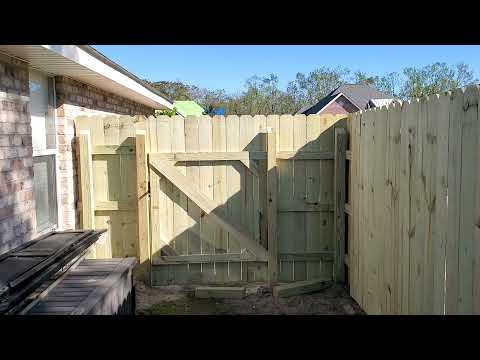 Update and some of my new fence