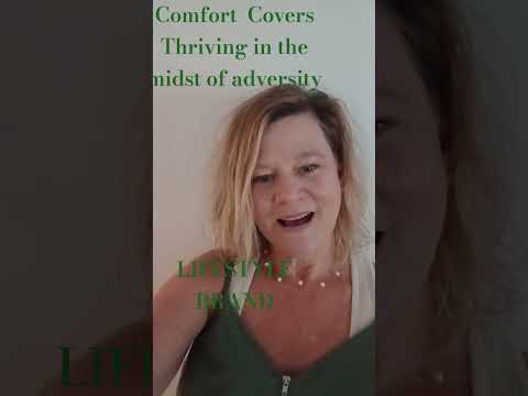 HOT OFF PRESS:  COMFORT COVERS LIFESTYLE BRAND...THRIVING IN THE MIDST OF ADVERSITY FAMILY STYLE