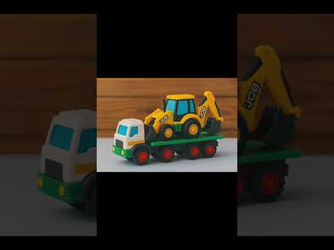 jcb with track|carton video|car carton|gare carton|#ytsjorts #jcb #foryou