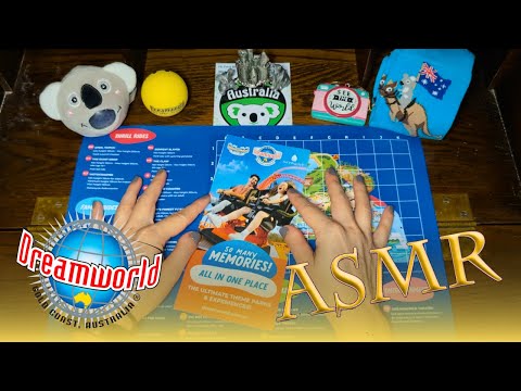 Dreamworld Theme Park & Zoo 🐨 Australia Gold Coast 🌊 ASMR Soft Spoken ✨ Amusement #ASMR