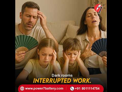 Experience the Power 7 difference! Our inverter battery