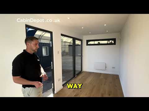 Converted Shipping Containers by Cabin Depot.