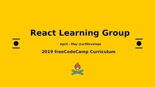 #React #freeCodeCamp Front End DAY | React Study Group
