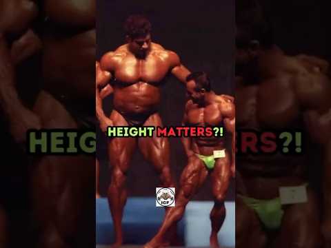 Does Height Matter in Bodybuilding? | #shrots