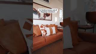 Luxury Tiny 2 Story Container Home #containerhome #tinyhouse #shippingcontainerhouse #airbnb #design