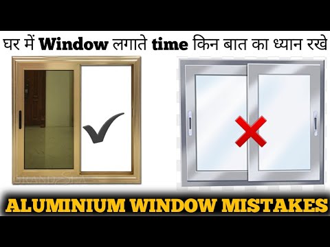 Jindal Aluminium Sliding Window | How To Make Aluminium Window |