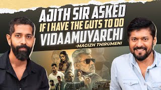 Magizh Thirumeni Interview with Sudhir Srinivasan | Vidaamuyarchi | Ajith Kumar | Trisha | Arjun