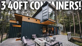 GORGEOUS Modern shipping container home tour!