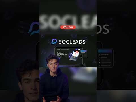SocLeads lifetime deal Scrape emails from social media  #SocLeads #AppSumo #lifetimedeal