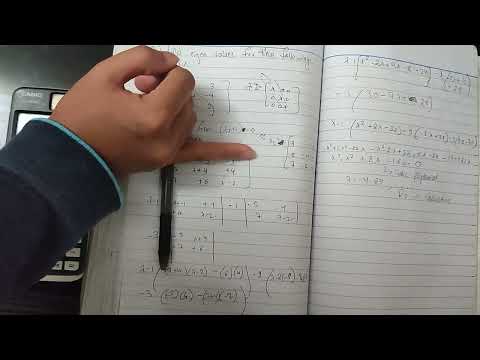 How to find Eigen Values | simple and easy way