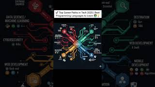 🚀 Top Career Paths in Tech 2025 | Best Programming Languages to Learn 👨‍💻💡