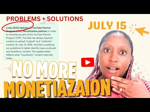 No More Monetization?! Starts July 15!! BEWARE
