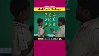 Brain 🤩 teasers math's Challenge 😱! #maths #puzzle #education #study #school #students