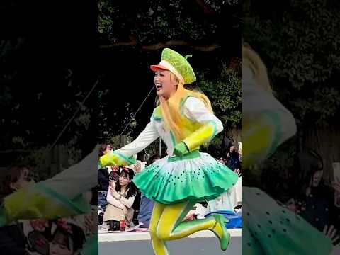 「レッツゴー！」からのかっこいい4人のダンサーさん #ディズニー #ディズニーランド #ヴァネパル #パルパルーザ #ディズニーダンサー #イッツアスウィーツフルタイム