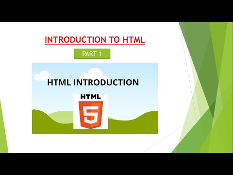 Introduction To HTML || What Is HTML