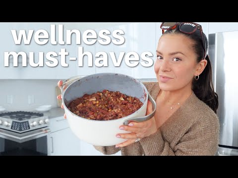 VLOG: healthy snacks (chips, brownies, chili), non-toxic products + a week in my life!