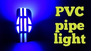 pvc pipe fancy light