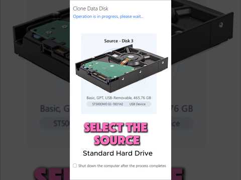 Cloning a Hard Drive to an SSD and easy upgrade #CloneDrive #SSDUpgrade #TechTips #cloning #ssd