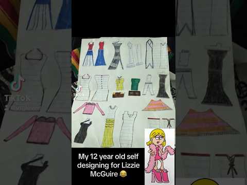 This is what dreams are made of #lizziemcguire #designs #sketches #fashion #y2kaesthetic