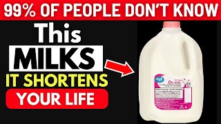 Over 60? 4 WORST Milks You Should NEVER Touch and 4 You MUST Drink Daily | Senior Health
