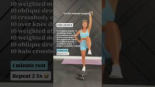 Standing Core Challenge #fitness #coreworkout #weightloss