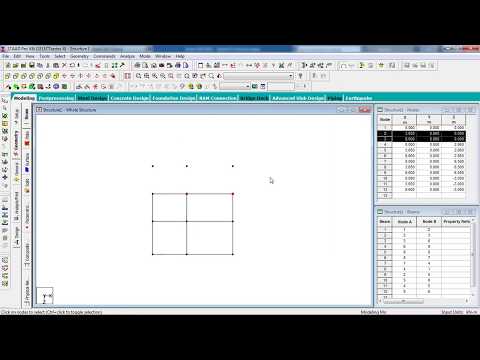 STAAD Pro Tutorials - Draw Basic Model in Staad Pro ( Day 74 ) ( Civil Engineering )