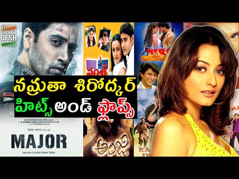 Namrata Shirodkar hits and flops all movies list in Telugu entertainment9