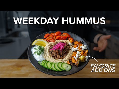 Why Hummus is the Perfect Dinner Base