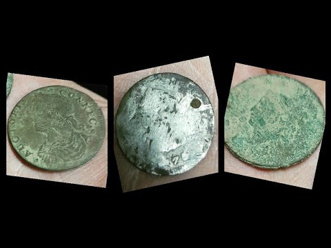 ANOTHER!!! Spanish Silver and Connecticut COPPER! (dig 3) #spanish #silver #treasure