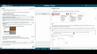 How to Use the Solution Center