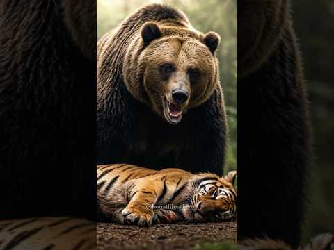 6 animals that can actually defeat a tiger! #wildanimals #tigers #shorts
