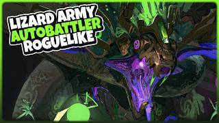 Super Deep Lizard Army Building Autobattler Roguelike | Flowers & Deities